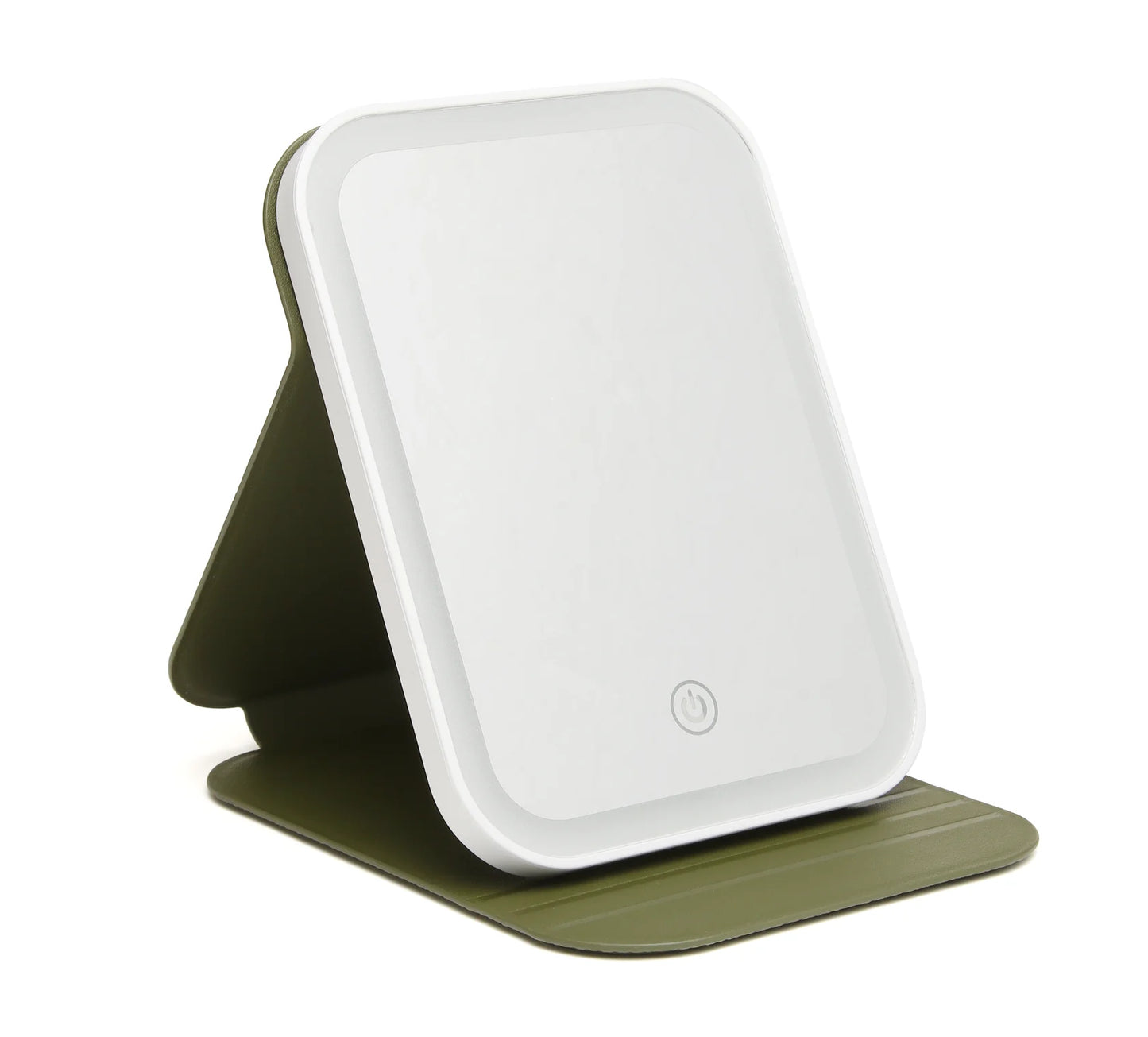 Alice Wheeler Kensington LED Travel Mirror Olive