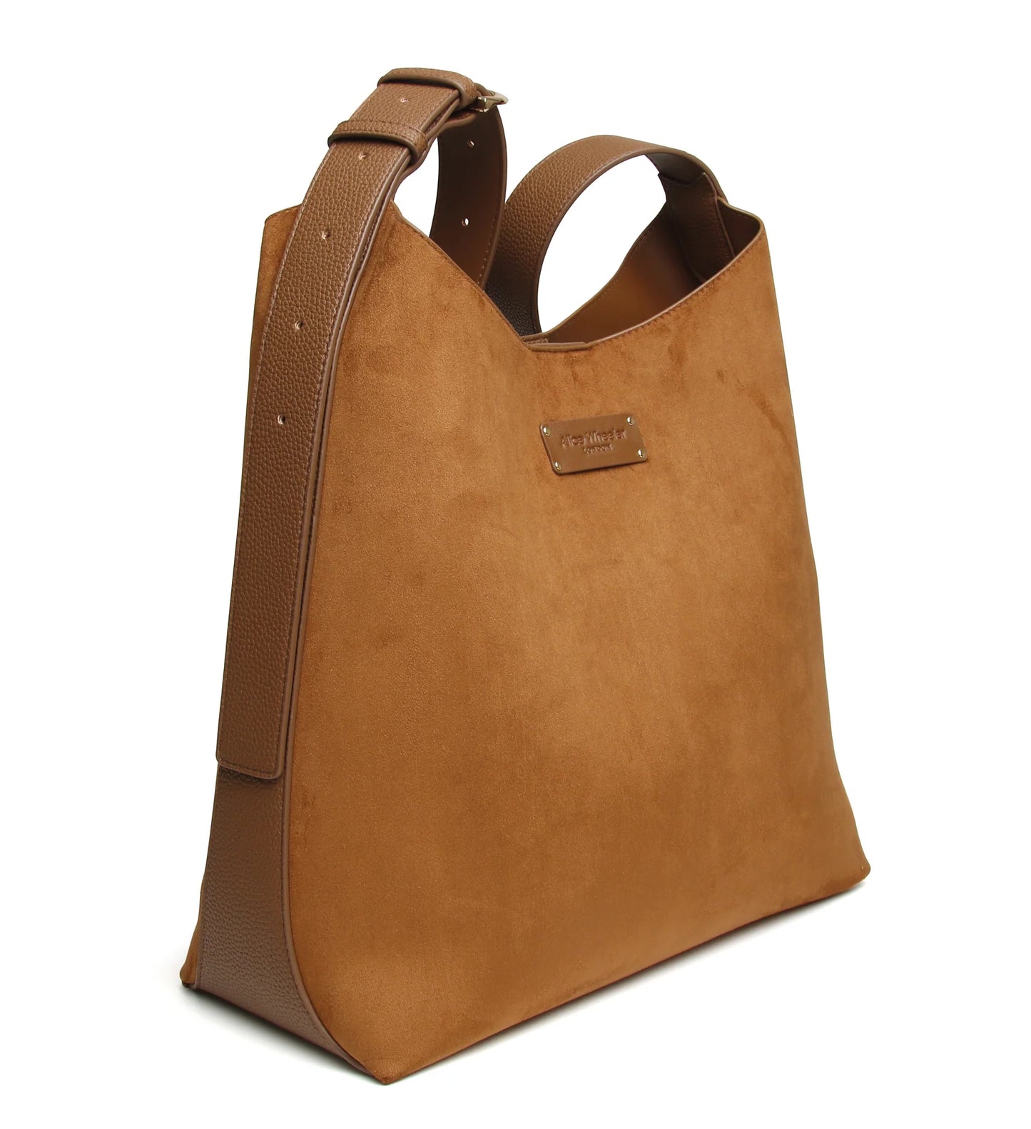 Alice Wheeler Kensington Hobo Bag Fudge