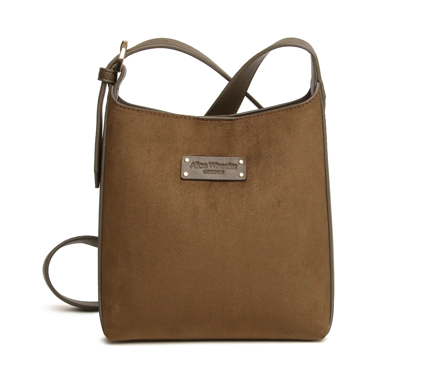 Alice Wheeler Kensington Hobo Mini Bag Olive