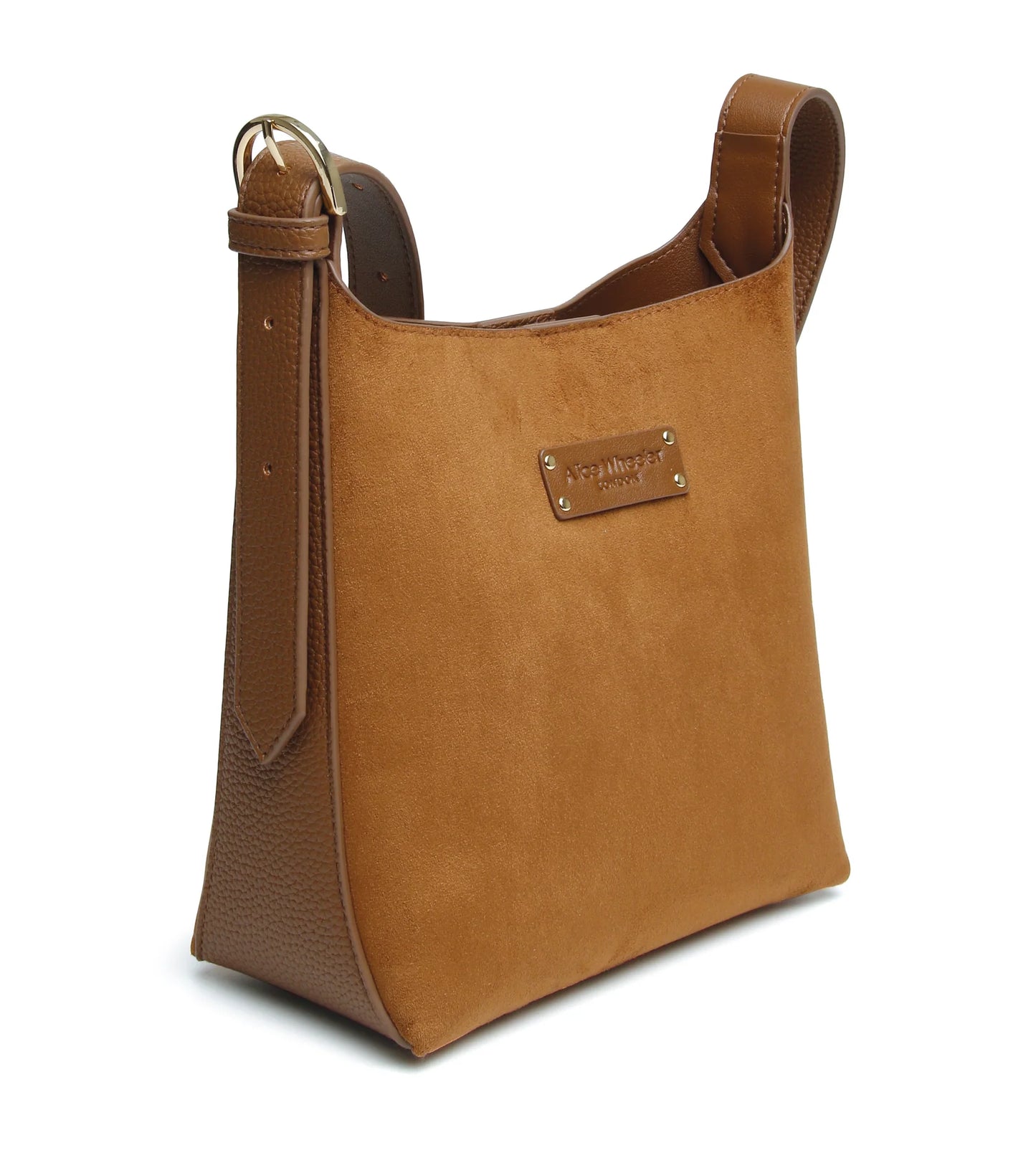 Alice Wheeler Kensington Hobo Mini Bag Fudge