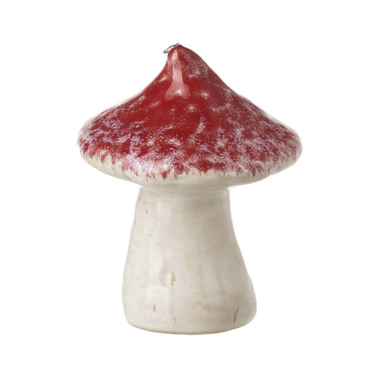 Ceramic Top Mushroom Red