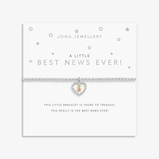 A Little ‘Best News Ever’ Bracelet
