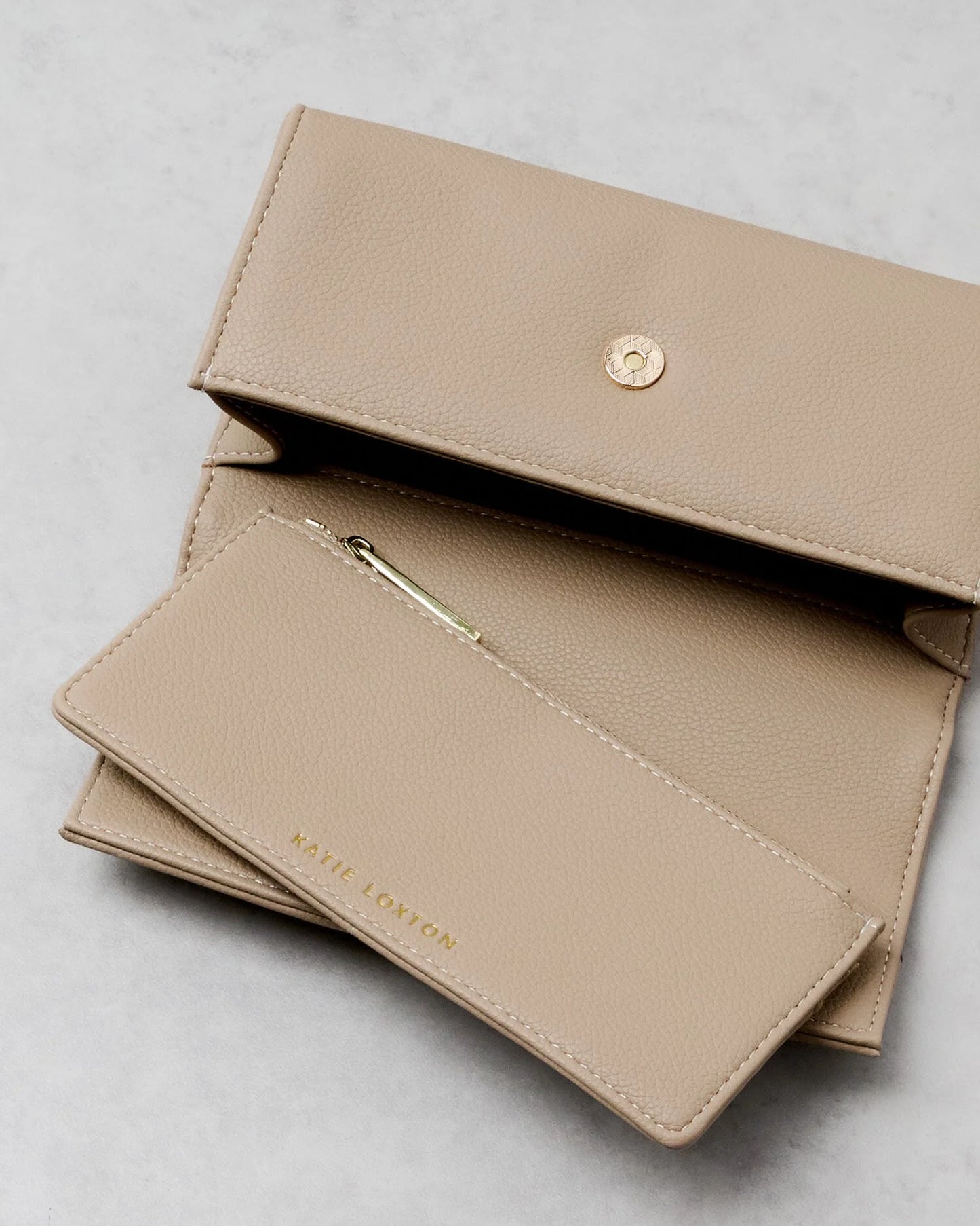 Katie Loxton Glasses & Card Holder Travel Case in Taupe