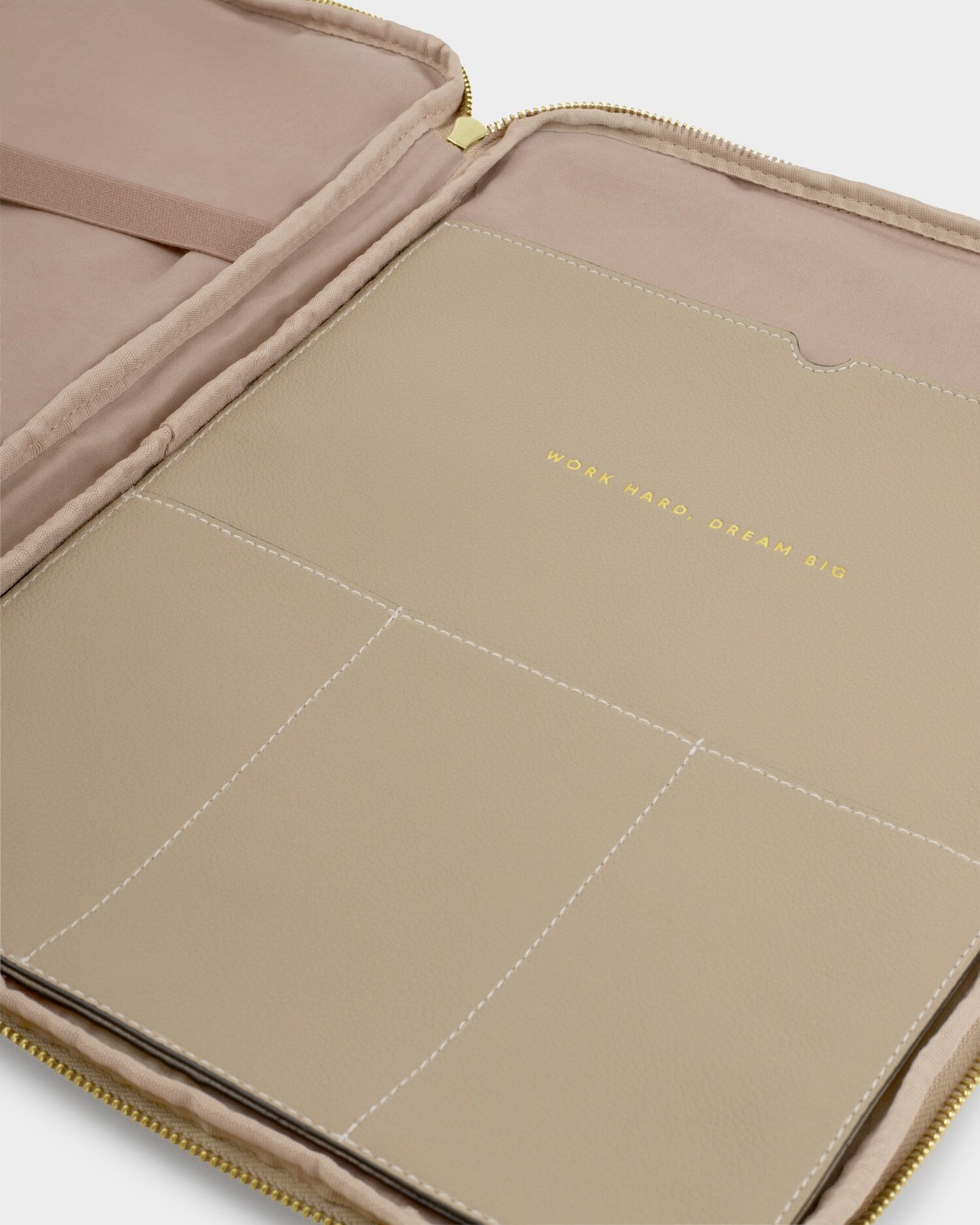 Katie Loxton Folio Laptop Case in Taupe
