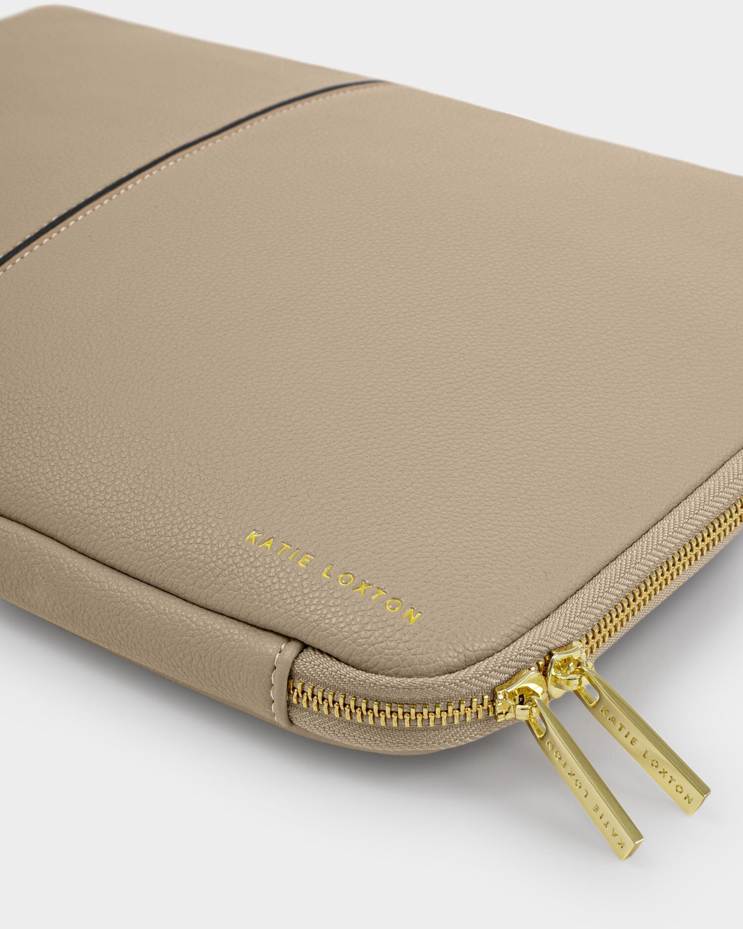 Katie Loxton Folio Laptop Case in Taupe