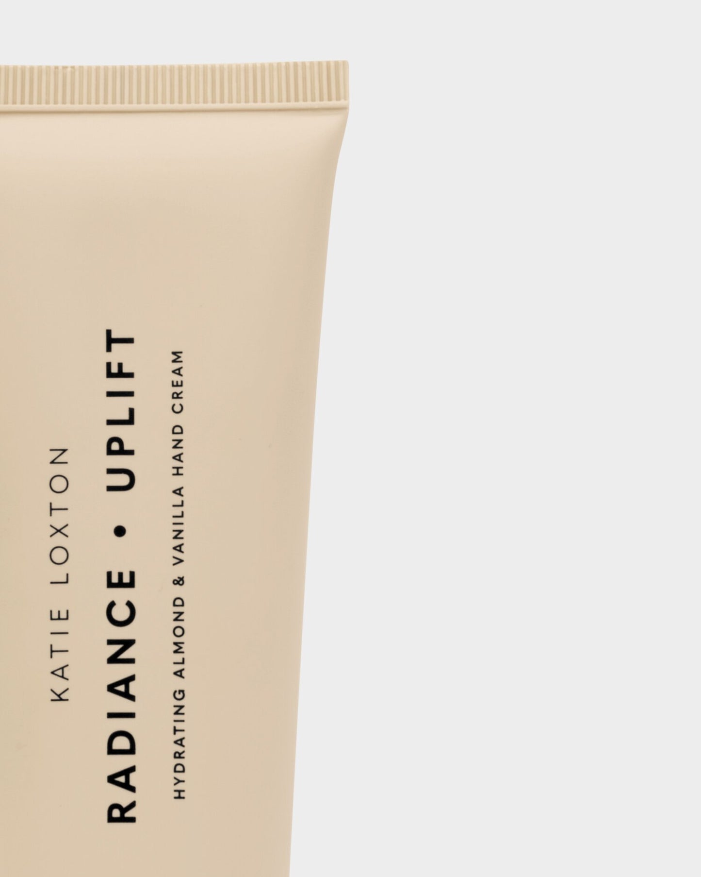 Katie Loxton Radiance Hand Cream in Almond & Vanilla in Pink Striped Box