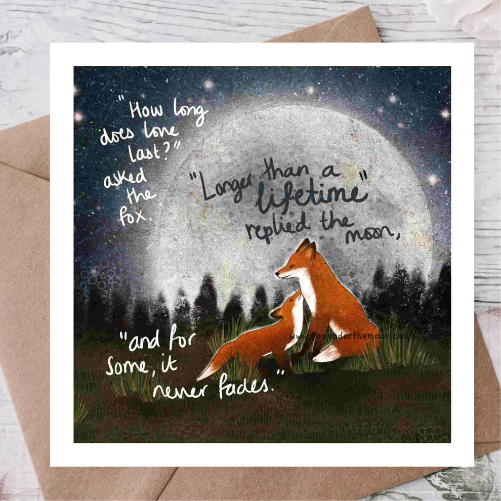 “A Lifetime” Greetings Card