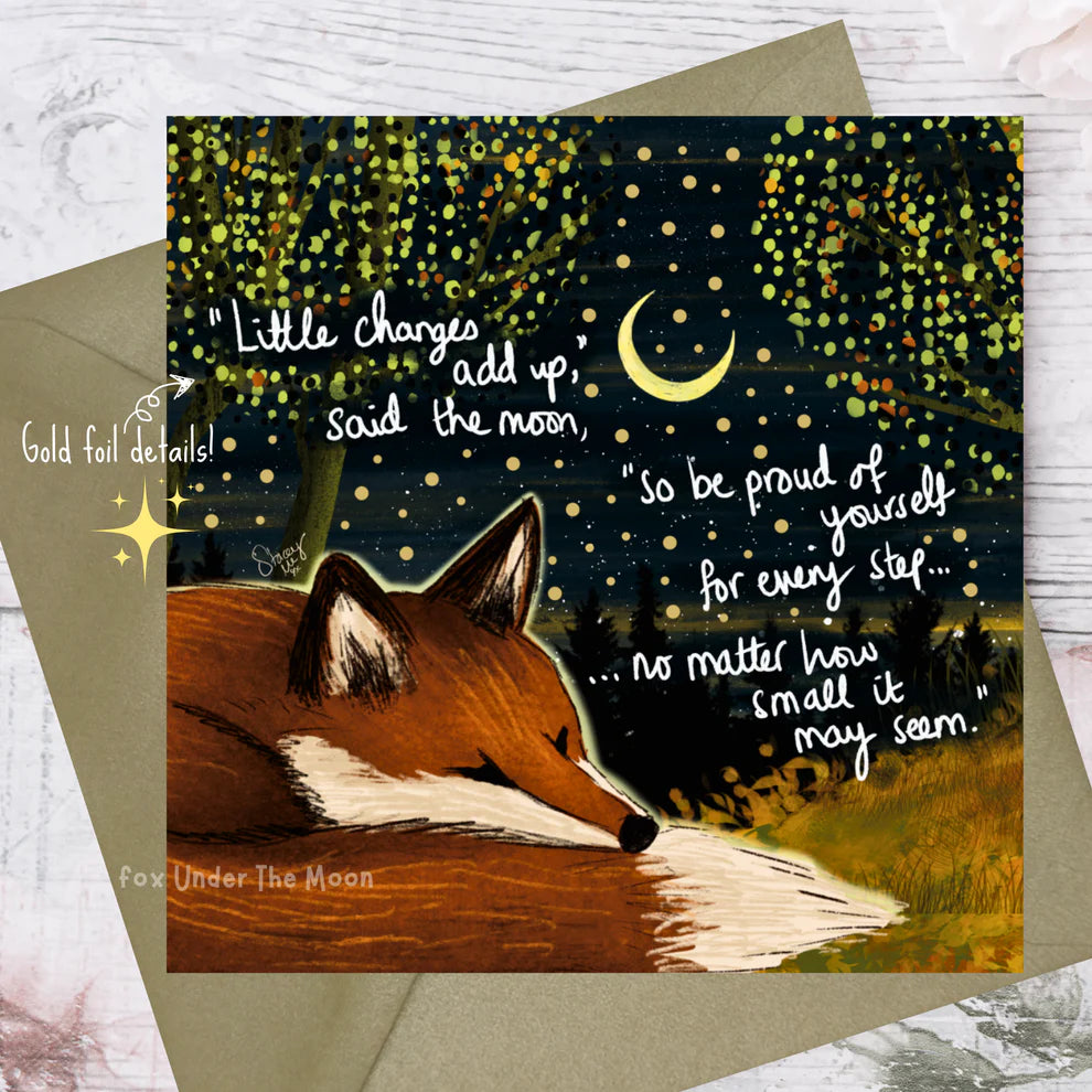 “Little Changes” Greetings Card