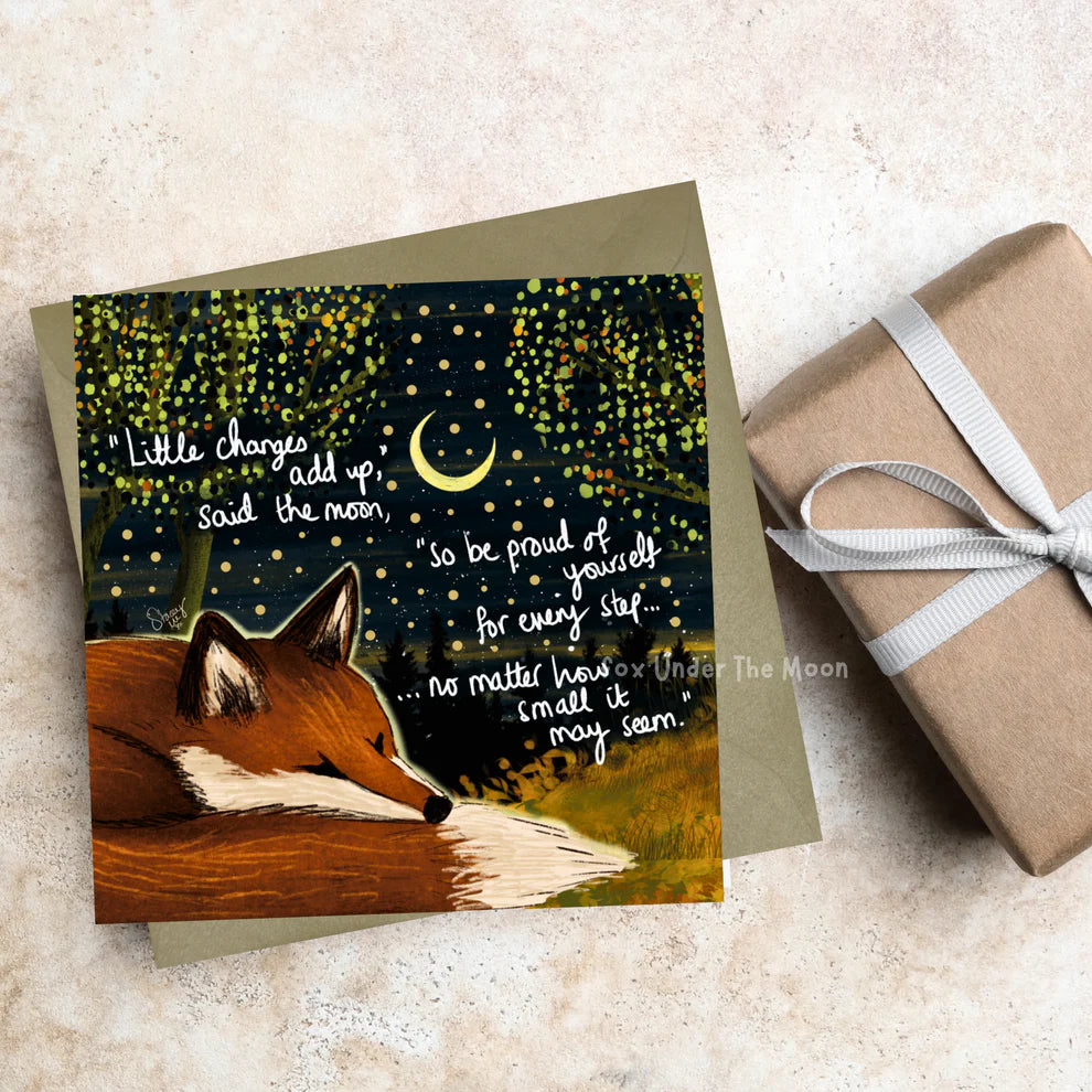 “Little Changes” Greetings Card