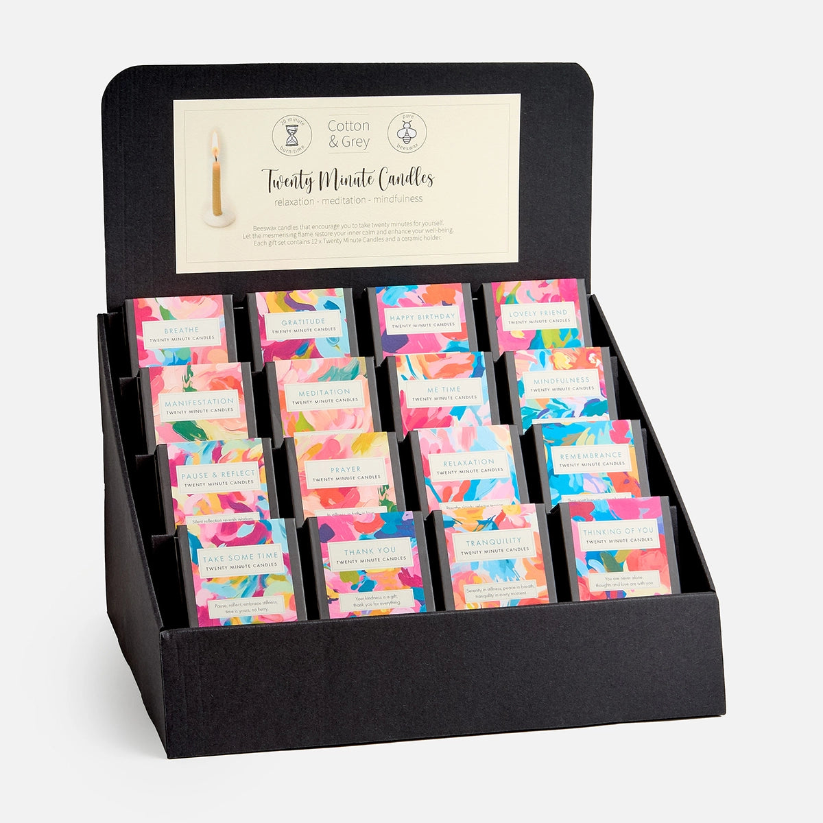 ‘Relaxation’ Boxed Candles