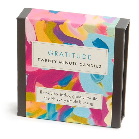 ‘Gratitude’ Boxed Candles