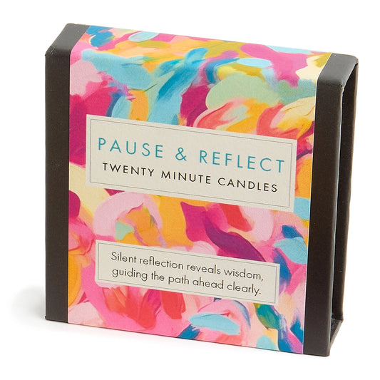 ‘Pause & Reflect’ Boxed Candles