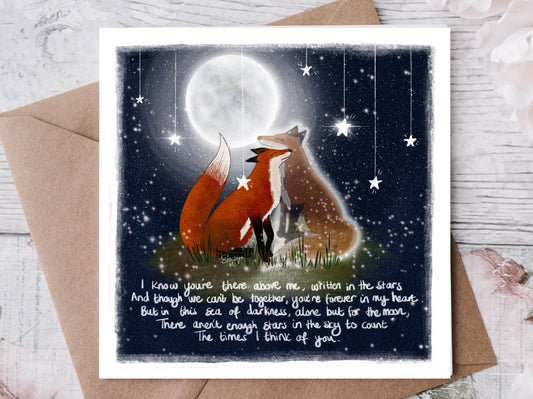 “In The Stars” Greetings Card