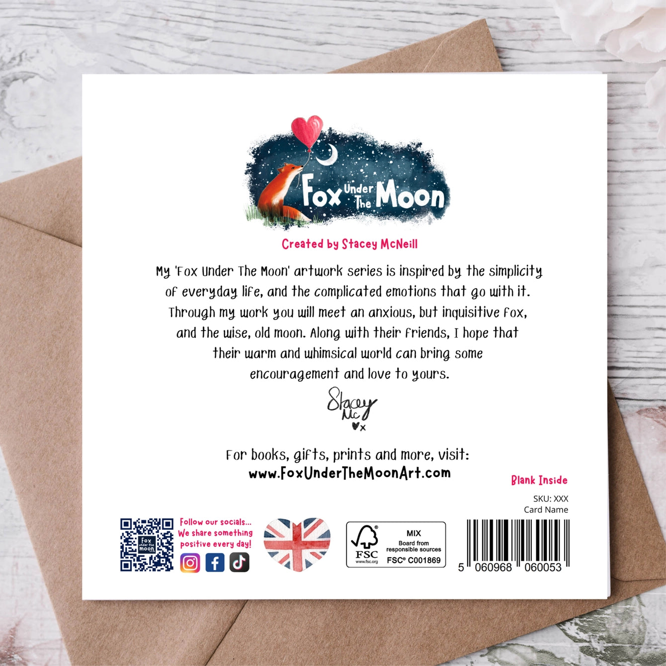 “In The Stars” Greetings Card