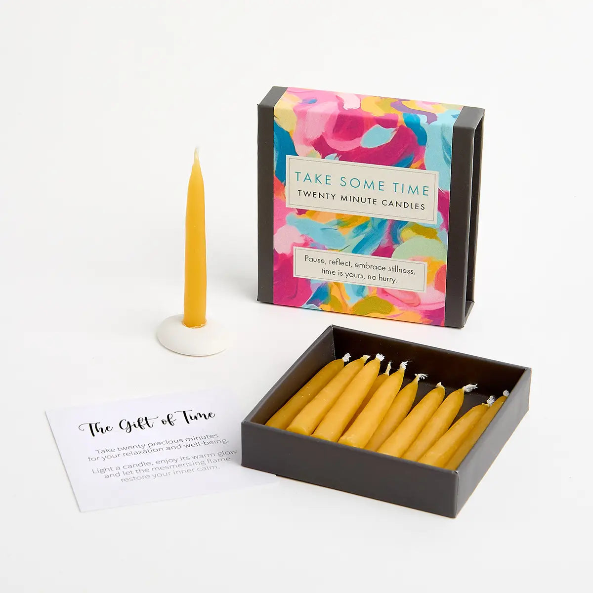 ‘Take Some Time’ Boxed Candles