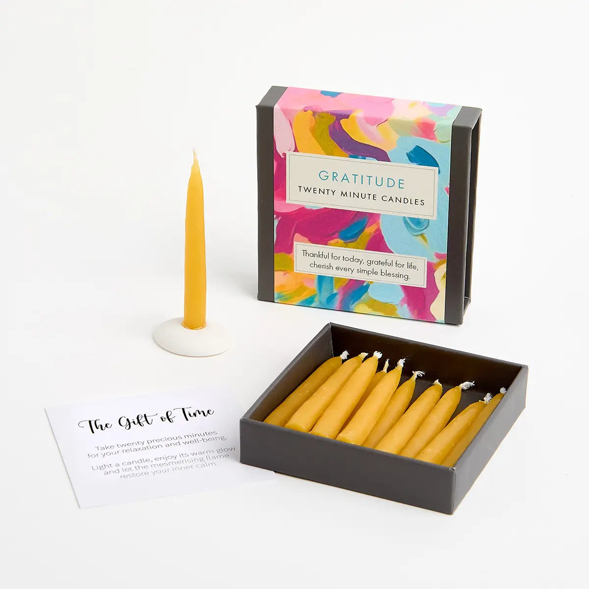 ‘Gratitude’ Boxed Candles