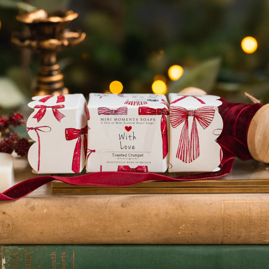 Crimson Velvet Boxed Mini Soaps