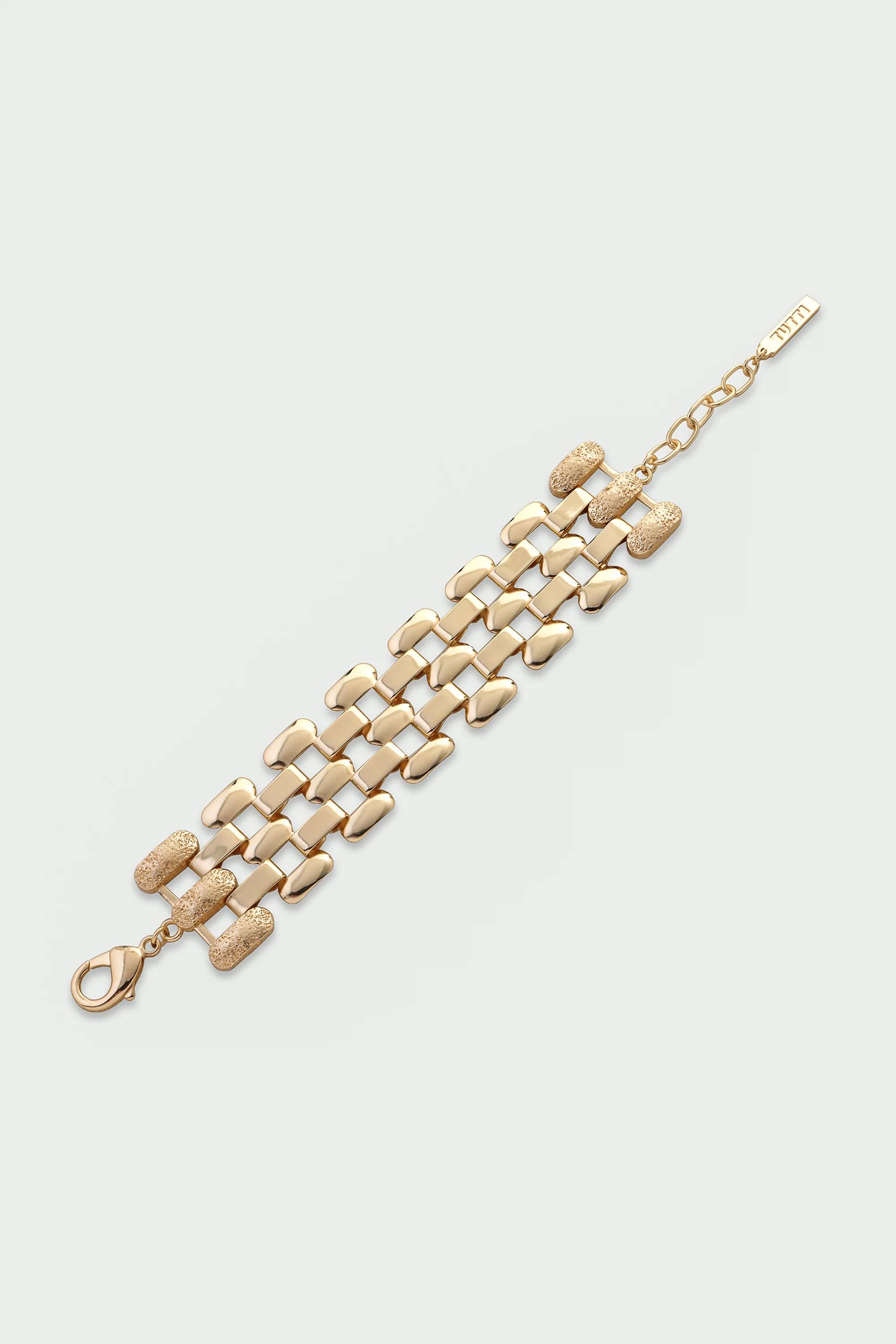 Tutti Linear Bracelet Gold