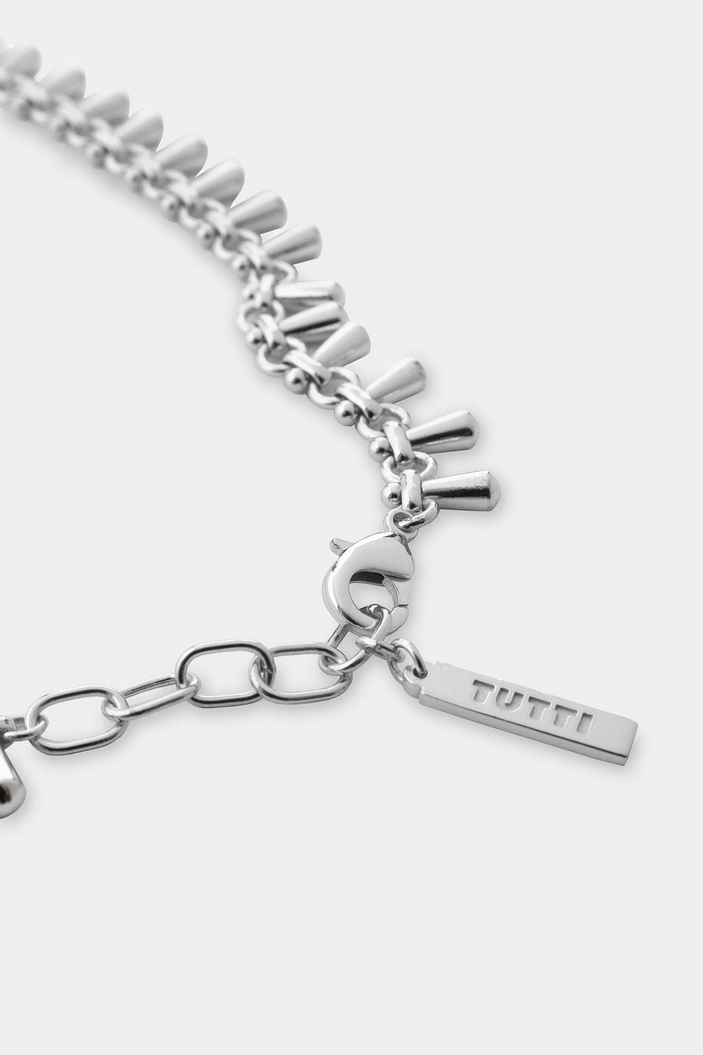 Tutti Dewdrop Necklace Silver