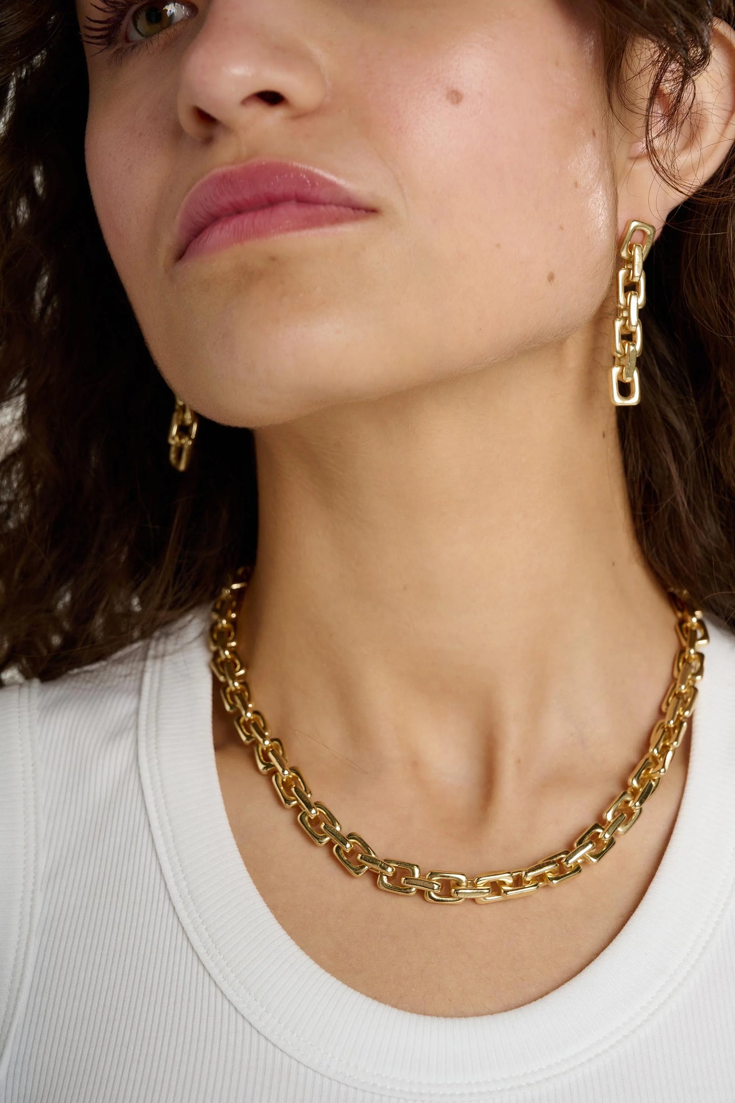 Tutti Link Necklace Gold