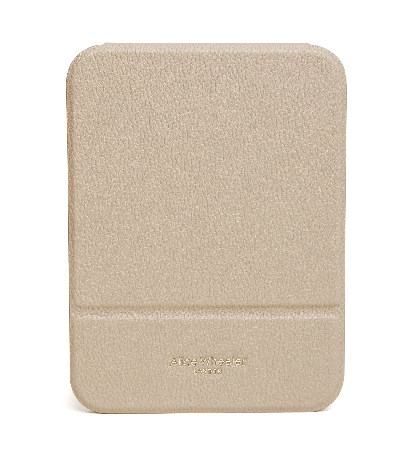 Alice Wheeler Folding Travel Mirror Stone