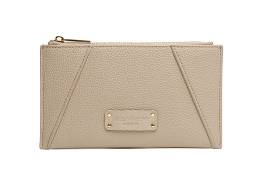 Alice Wheeler Kensington Purse in Stone