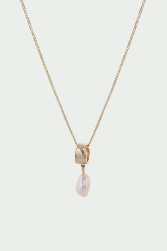 Tutti Freshwater Pearl Necklace Gold