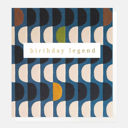 Birthday Legend Greetings Card