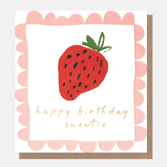 Happy Birthday Sweetie Greetings Card