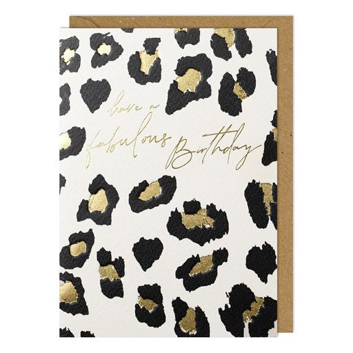 Fabulous Birthday Greetings Card