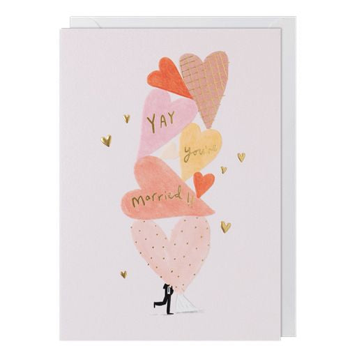 “Yay you’re married!” Greetings Card