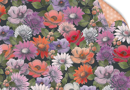 Floral Gift Wrap