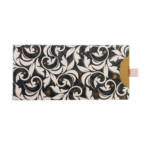 Black, White & Gold Voucher Envelope 23 x 11cm