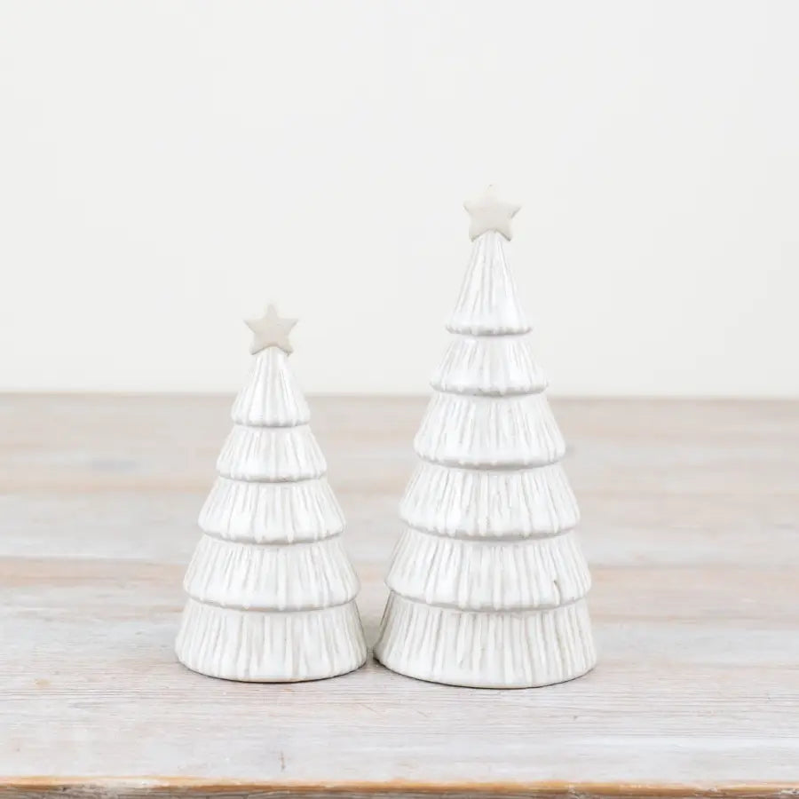 White Christmas Tree Ornament