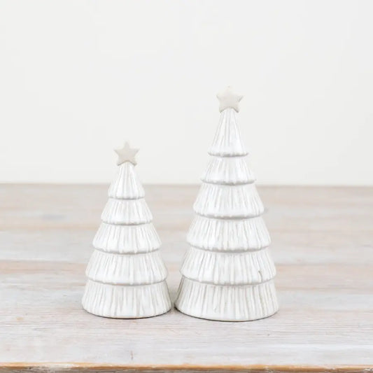 White Christmas Tree Ornament