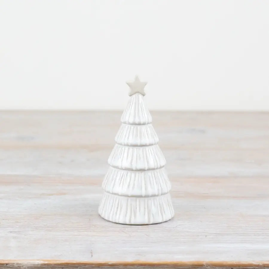 White Christmas Tree Ornament