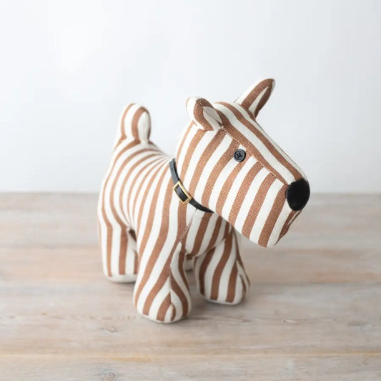 Stripped Dog Doorstop