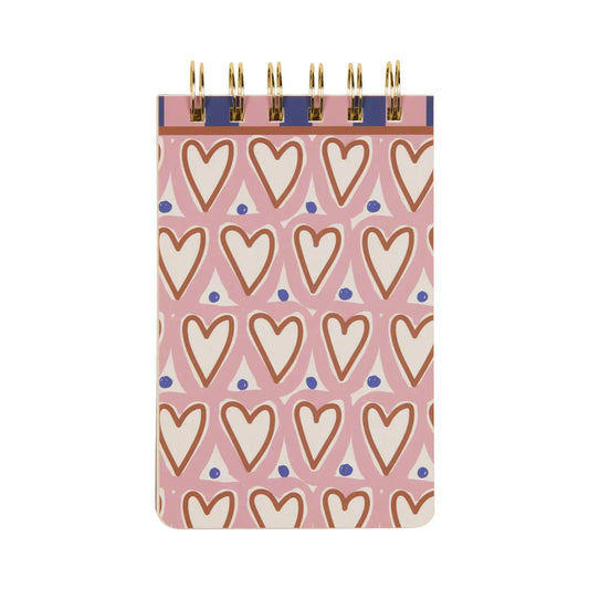 A Dopo Hearts Wired Notepad