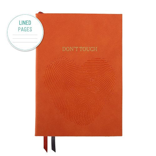 Don’t Touch A5 Notebook in Orange