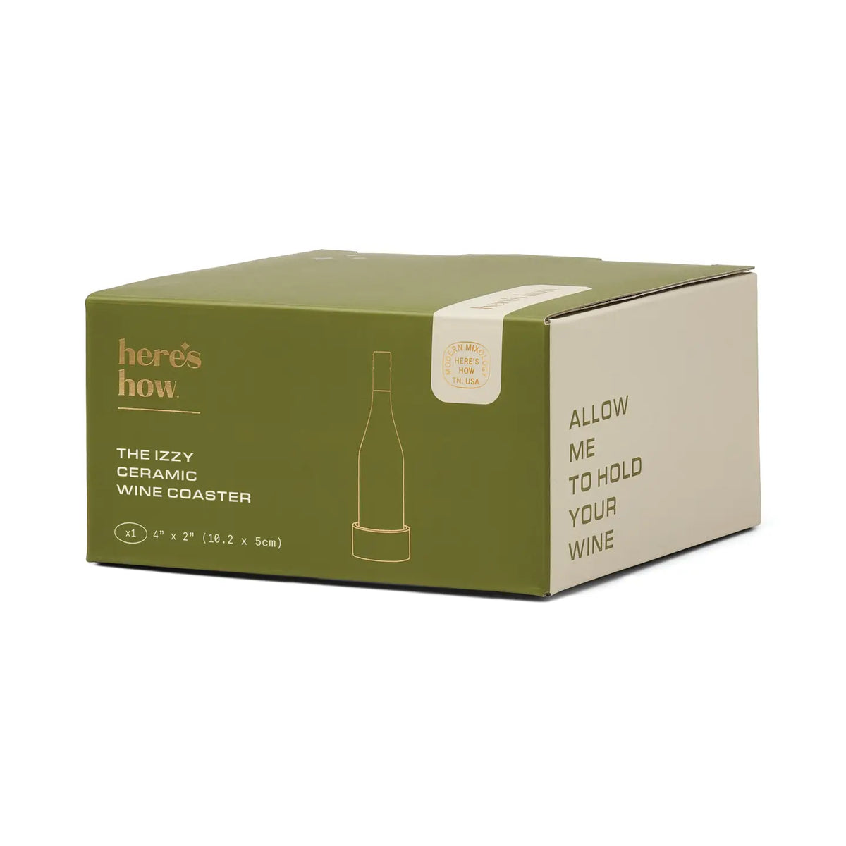 Izzy Wine Coater Green