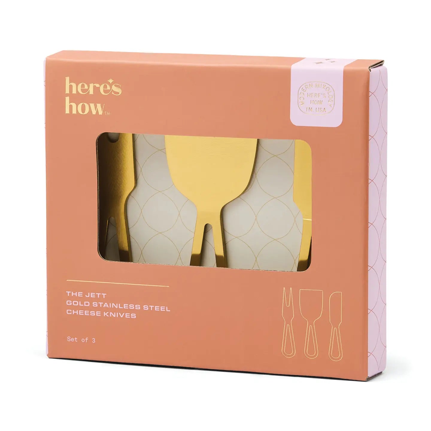 Jett Cheese Knife Set