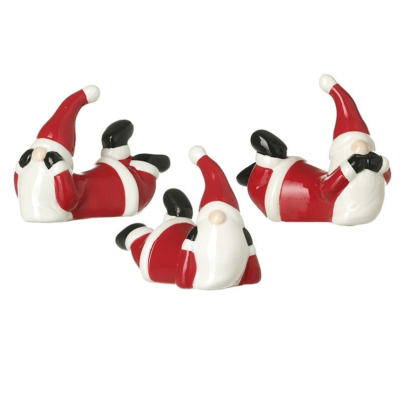 Lying Down Santa Hear No, See No, Speak No