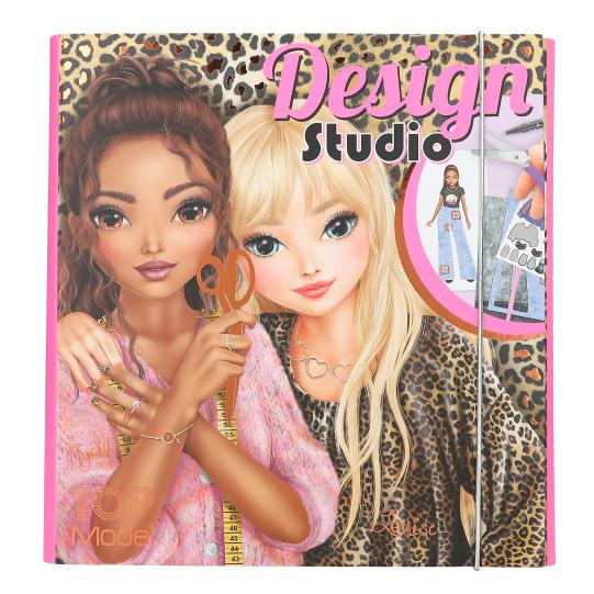 Top Model Create Your Design Studio Colouring Book