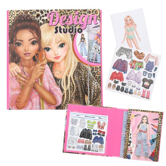 Top Model Create Your Design Studio Colouring Book