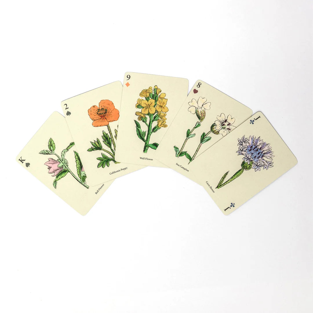 Wildflower Single Playing Cards