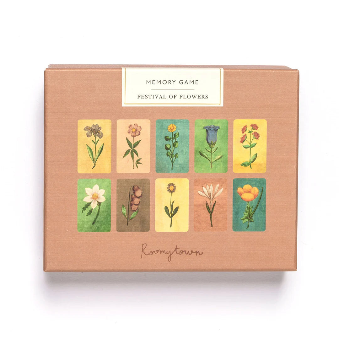 Festival of Flowers Memory Game