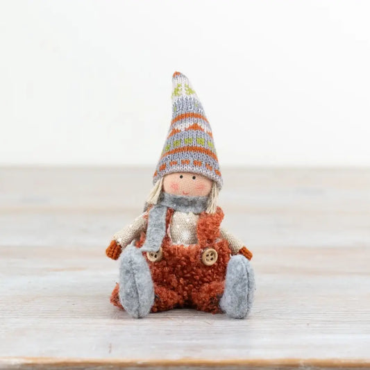 Festive Sitting Doll Decoration