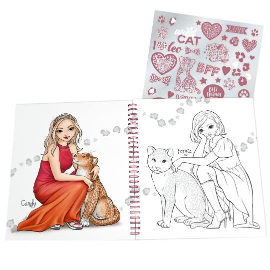 Top Model Leoheart Colouring Book