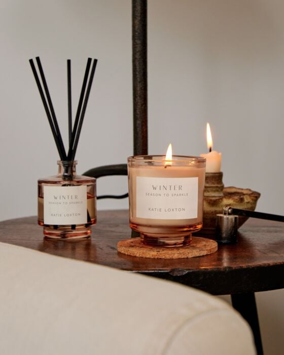 Katie Loxton Sentiment Candle ‘Winter’ Frosted Pine & Cedarwood