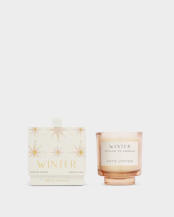 Katie Loxton Sentiment Candle ‘Winter’ Frosted Pine & Cedarwood